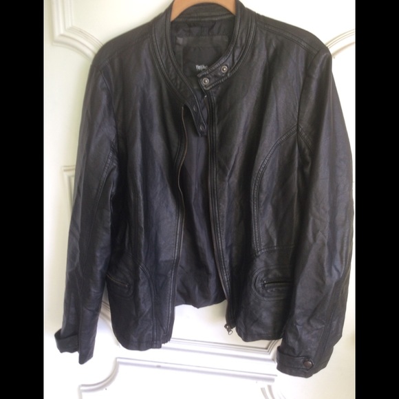 Mossimo Supply Co. Jackets & Blazers - Mossimo Supply Co. Washable faux Moto jacket Size XXL